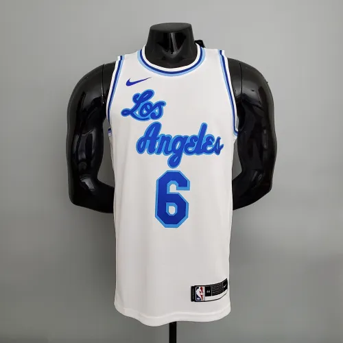 LeBron James Los Angeles Lakers 2020/21 Swingman Jersey White