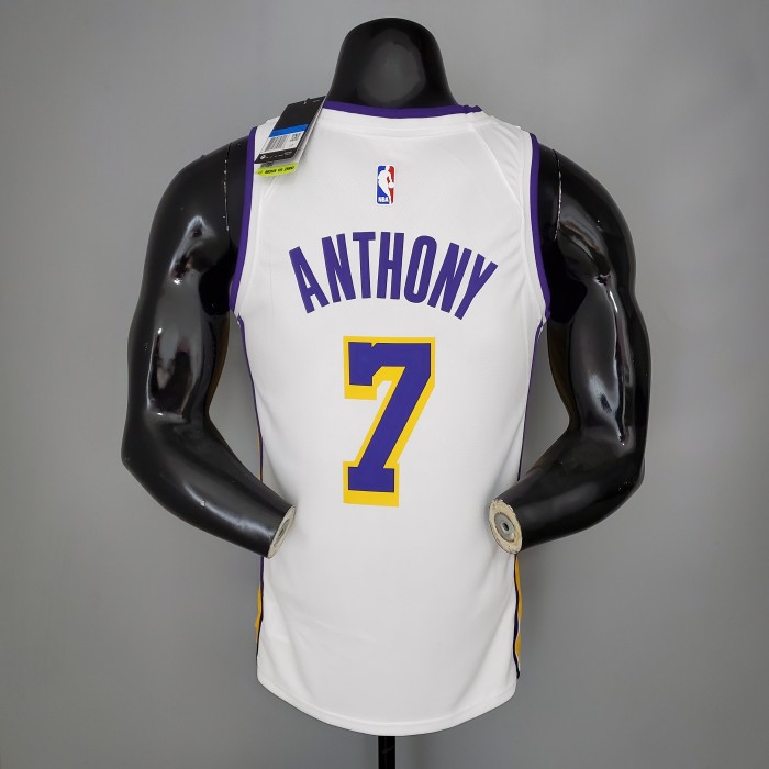 Carmelo Anthony Los Angeles Lakers 2020/21 Swingman Jersey White