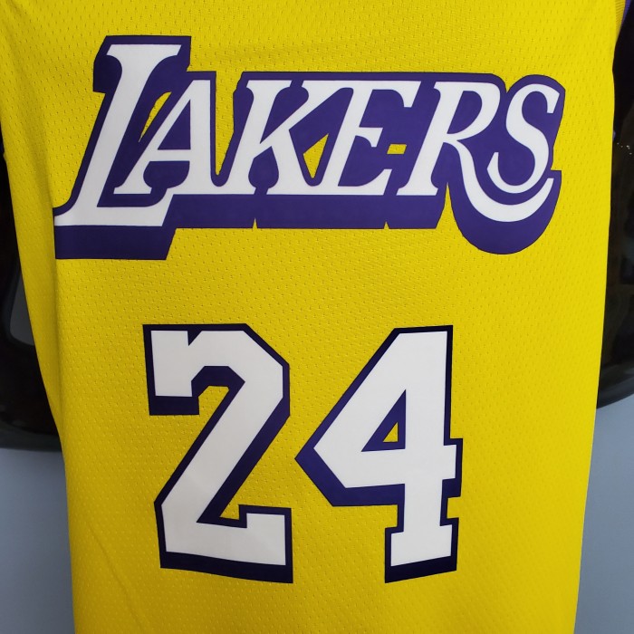Kobe Bryant Los Angeles Lakers Swingman Jersey Yellow