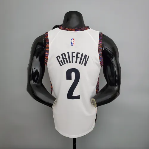 Blake Griffin Brooklyn Nets City Version Swingman Jersey White