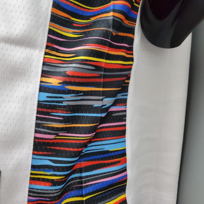 Kyrie Irving Brooklyn Nets City Version Swingman Jersey White