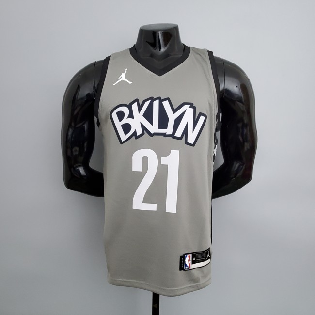 LaMarcus Aldridge Brooklyn Nets Flyer Swingman Jersey Gray