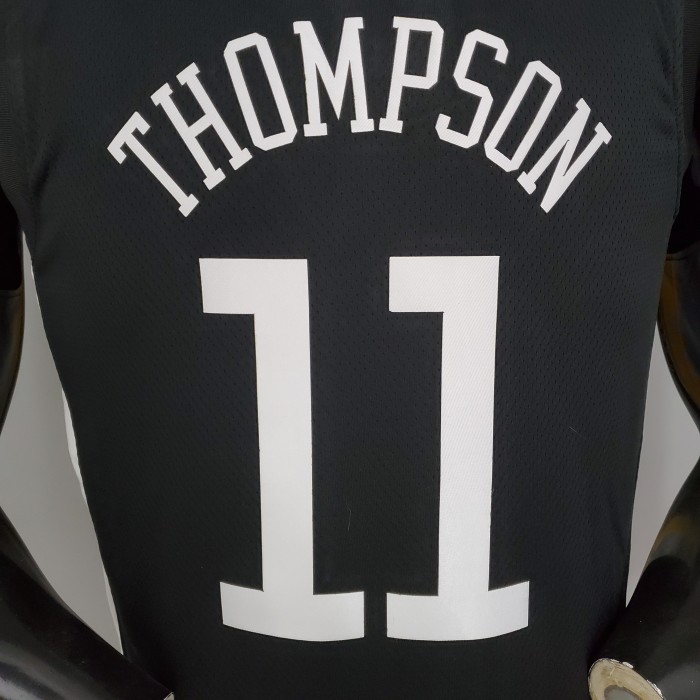 Klay Thompson Golden State Warriors Bonus Edition Swingman Jersey Black
