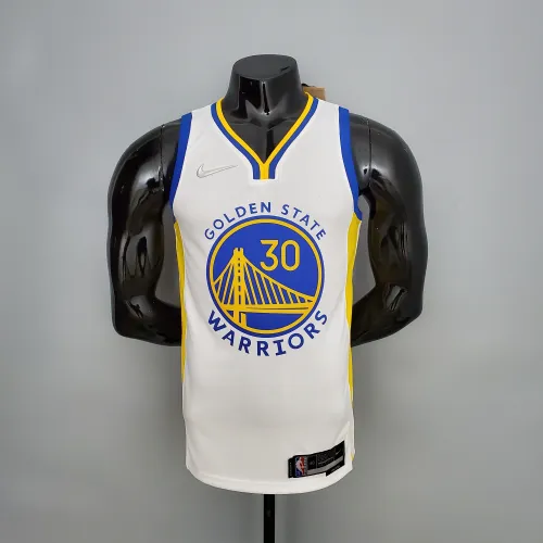 Stephen Curry Golden State Warriors 75th Anniversary Swingman Jersey White
