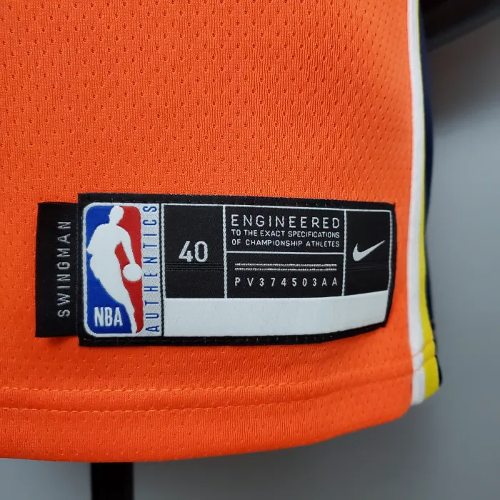 Stephen Curry Golden State Warriors Swingman Jersey Orange