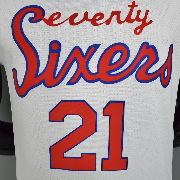 Joel Embiid Philadelphia 76ers Swingman Jersey White