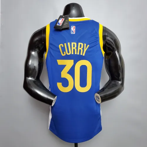 Stephen Curry Golden State Warriors Swingman Jersey Retro Blue