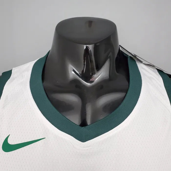 Giannis Antetokounmpo Milwaukee Bucks Swingman Jersey White
