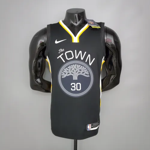 Stephen Curry Golden State Warriors Bonus Edition Swingman Jersey Black