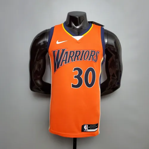 Stephen Curry Golden State Warriors Swingman Jersey Orange