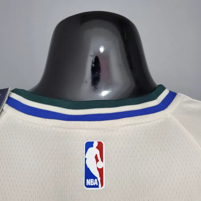 Khris Middleton Milwaukee Bucks Swingman Jersey Beige