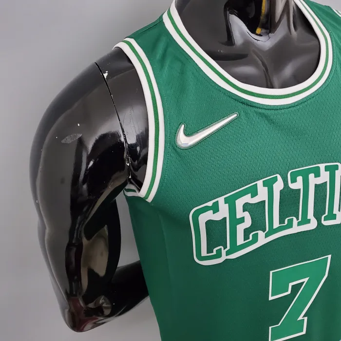 Jaylen Brown Boston Celtics Teltes City Edition Swingman Jersey Green