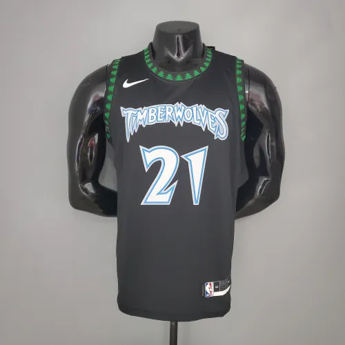 Kevin Garnett Minnesota Timberwolves 2018 Retro Swingman Jersey Black