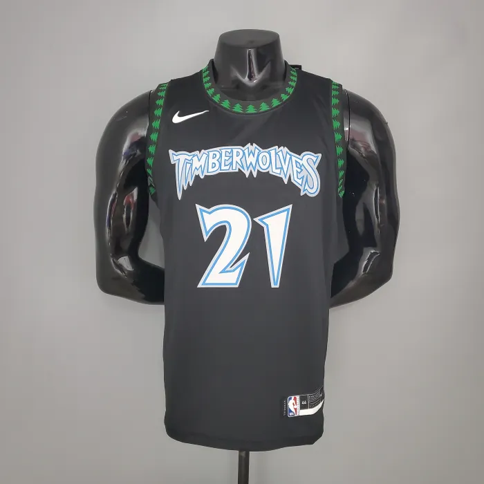 Kevin Garnett Minnesota Timberwolves 2018 Retro Swingman Jersey Black