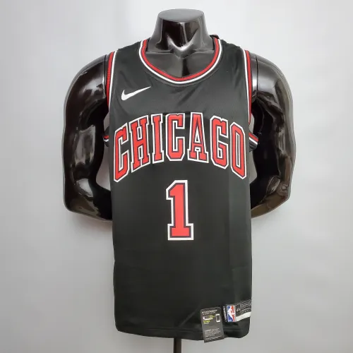 Derrick Rose Chicago Bulls Swingman Jersey Black