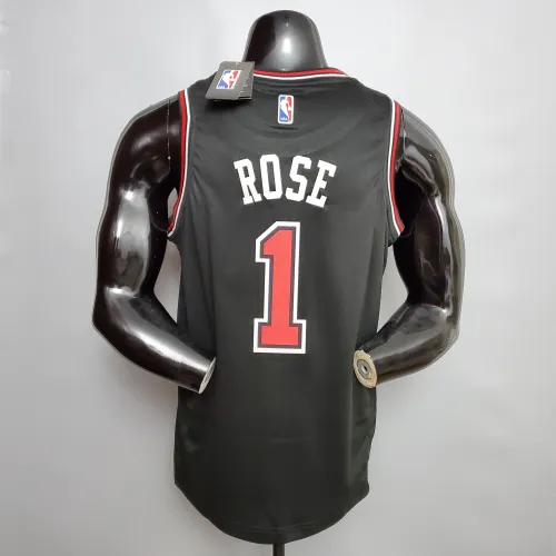 Derrick Rose Chicago Bulls Swingman Jersey Black