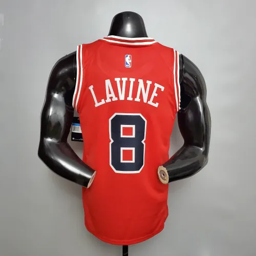 Zach LaVine Chicago Bulls Swingman Jersey Red