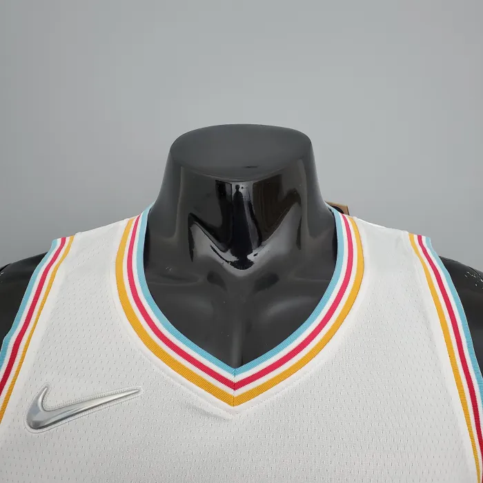 Tony Parker San Antonio Spurs 2022 City Edition Swingman Jersey White