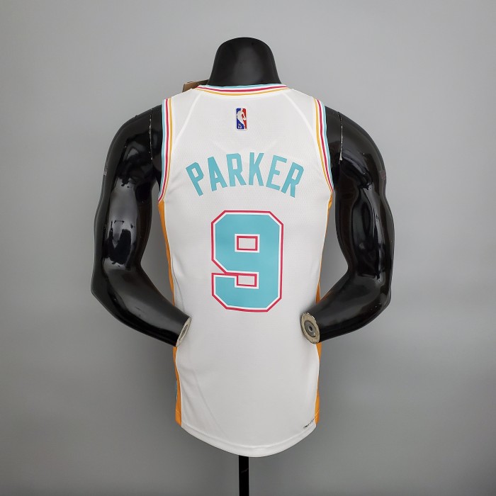 Tony Parker San Antonio Spurs 2022 City Edition Swingman Jersey White
