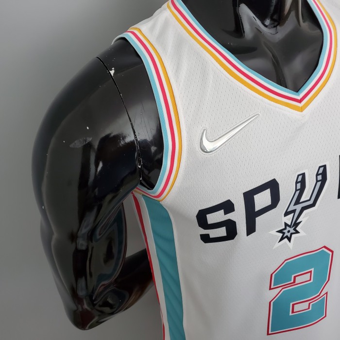 Kawhi Leonard San Antonio Spurs 2022 City Edition Swingman Jersey White