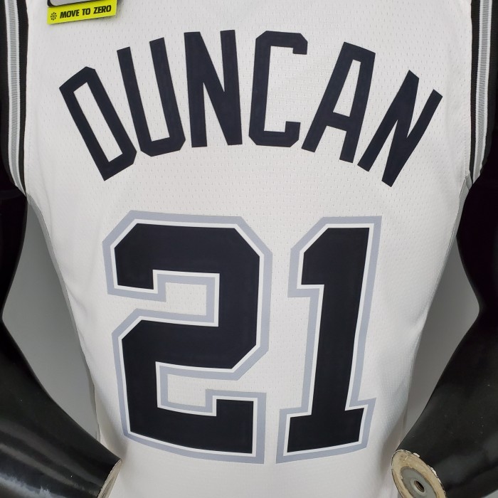 Tim Duncan San Antonio Spurs Swingman Jersey White