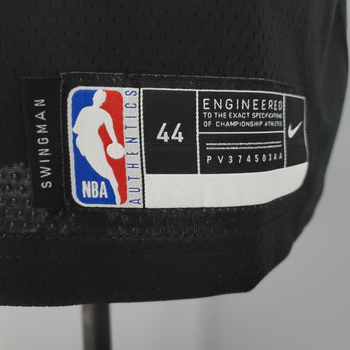 Manu Ginobili San Antonio Spurs City Edition Swingman Jersey Black