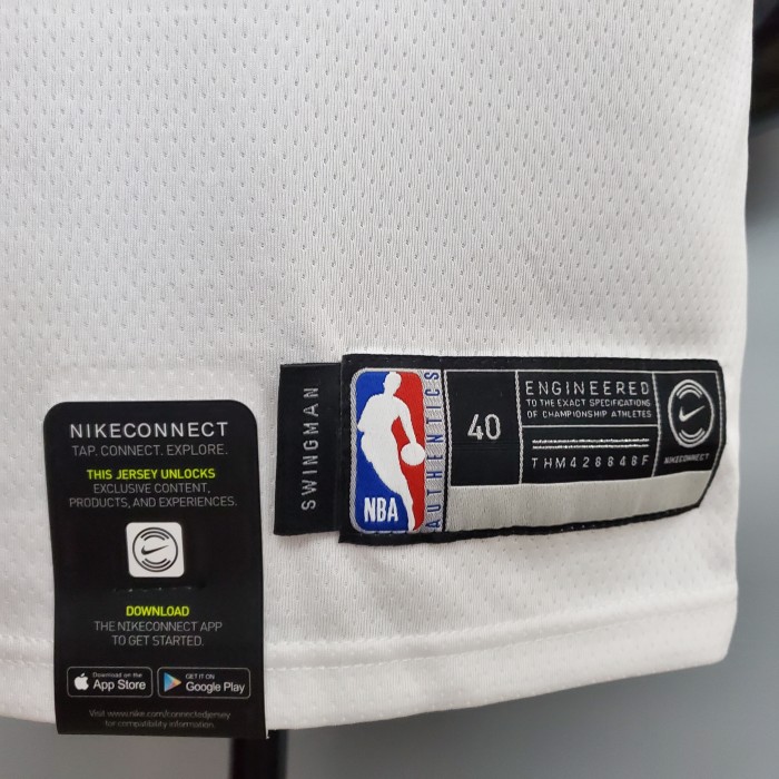 Bam Adebayo Miami Heat Swingman Jersey White