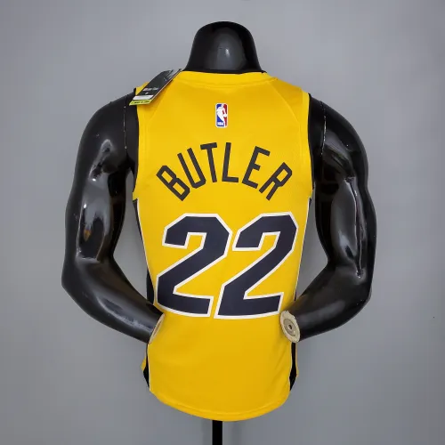 Jimmy Butler Miami Heat Bonus Edition Swingman Jersey Yellow