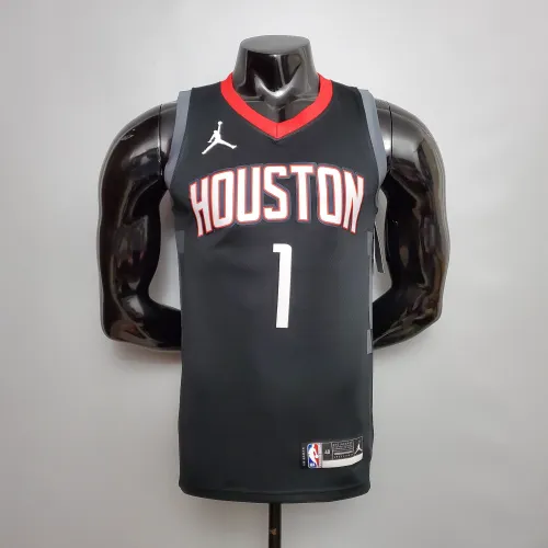 Tracy McGrady Houston Rockets Theme Limited City Edition Black Swingman Jersey