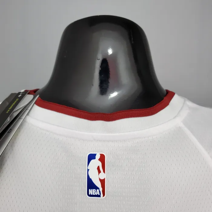 LeBron James Miami Heat Bonus Edition Swingman Jersey White