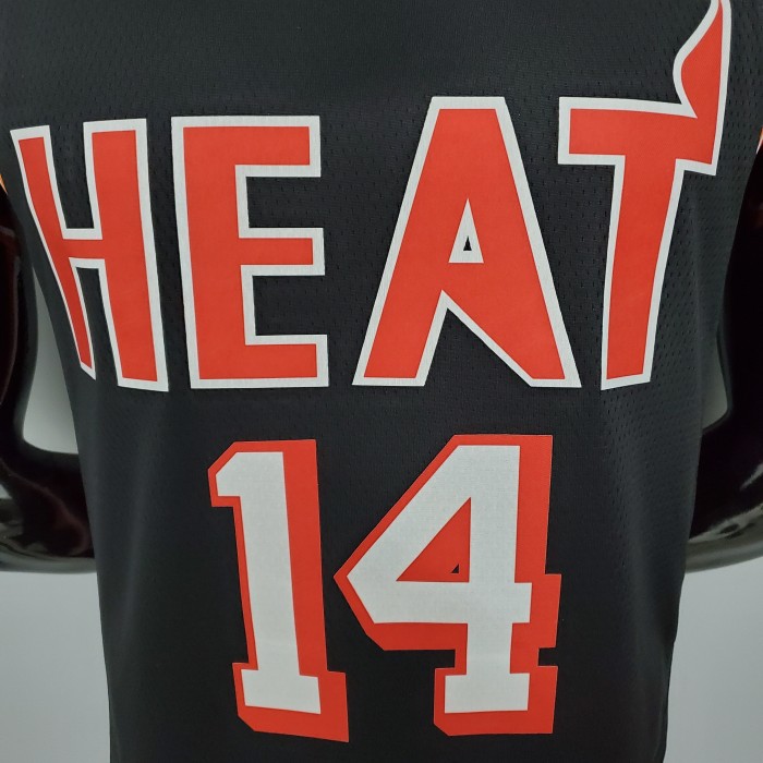 Tyler Herro Miami Heat 2018 Swingman Jersey Retro Night Black