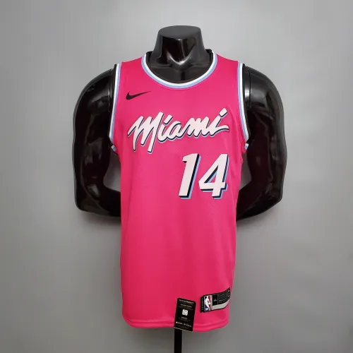 Tyler Herro Miami Heat Swingman Jersey Pink