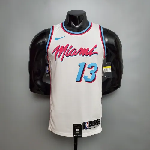 Bam Adebayo Miami Heat Swingman Jersey White