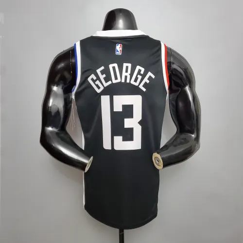 Paul George LA Clippers Swingman Jersey Black