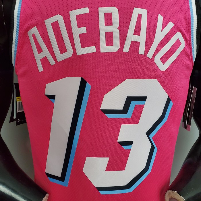 Bam Adebayo Miami Heat Swingman Jersey Red