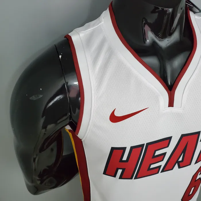 LeBron James Miami Heat Bonus Edition Swingman Jersey White