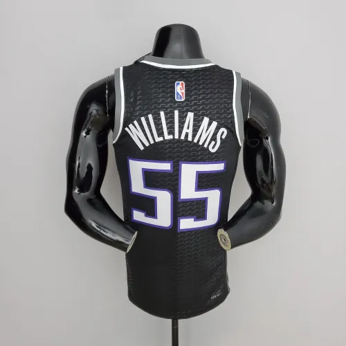 Jason Williams Sacramento Kings 75th Anniversary Swingman Jersey Black