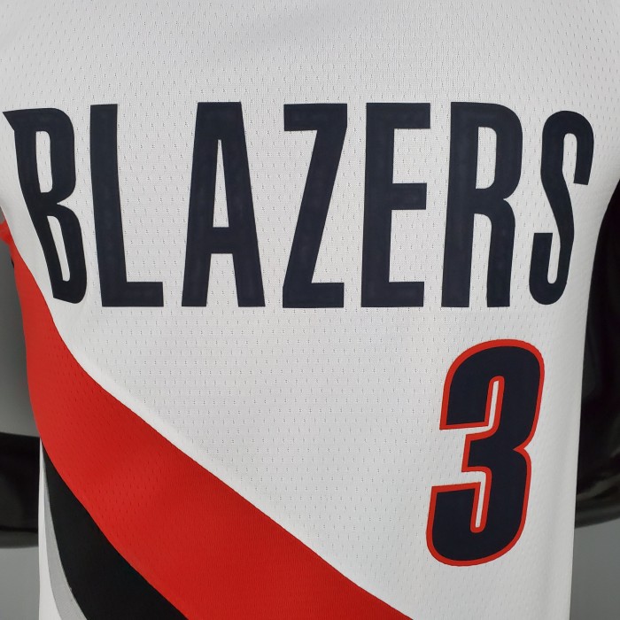 C.J. McCollum Portland Trail Blazers 2021 Swingman Jersey White