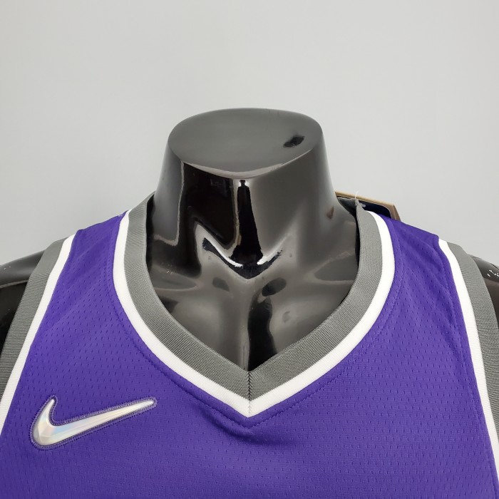 De'Aaron Fox Sacramento Kings 75th Anniversary Swingman Jersey Purple
