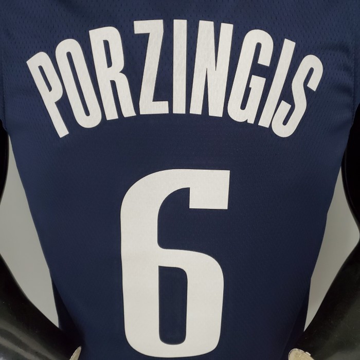 Kristaps Porzingis Dallas Mavericks Theme Limited Edition Swingman Jersey Blue