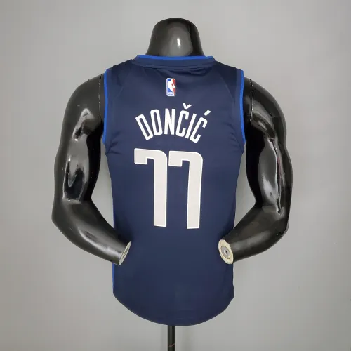 Luka Doncic Dallas Mavericks Iceberg Edition Swingman Jersey Blue