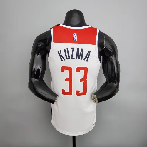 Kyle Kuzma Washington Wizards 75th Anniversary Swingman Jersey Red White