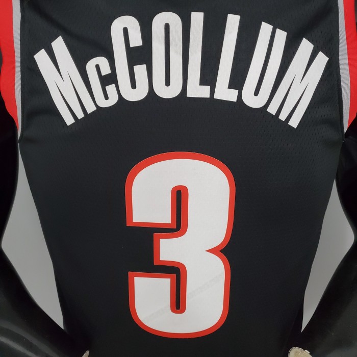 C.J. McCollum Portland Trail Blazers Swingman Jersey Black