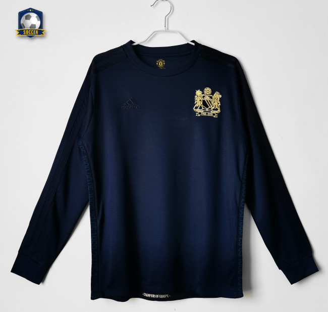 Manchester United Third Long Sleeve Retro Jersey 1968/69