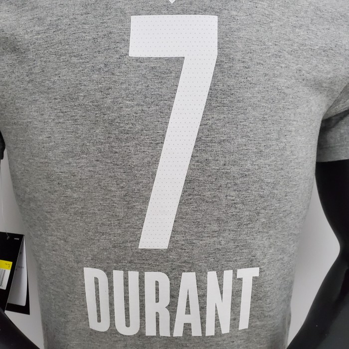 Kevin Durant 2021 Olympics USA Team Gray Casual T-shirt