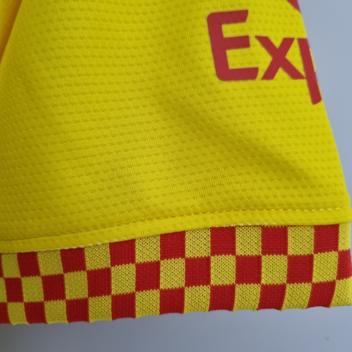 Liverpool Man Jersey 22/23 Red Beige Yellow