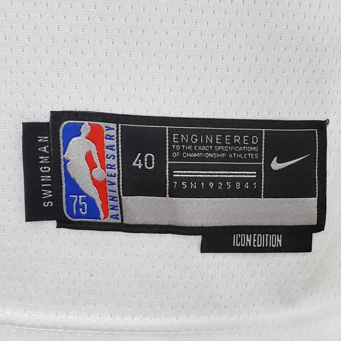 Dwight Howard Philadelphia 76ers 75th Anniversary Swingman Jersey White