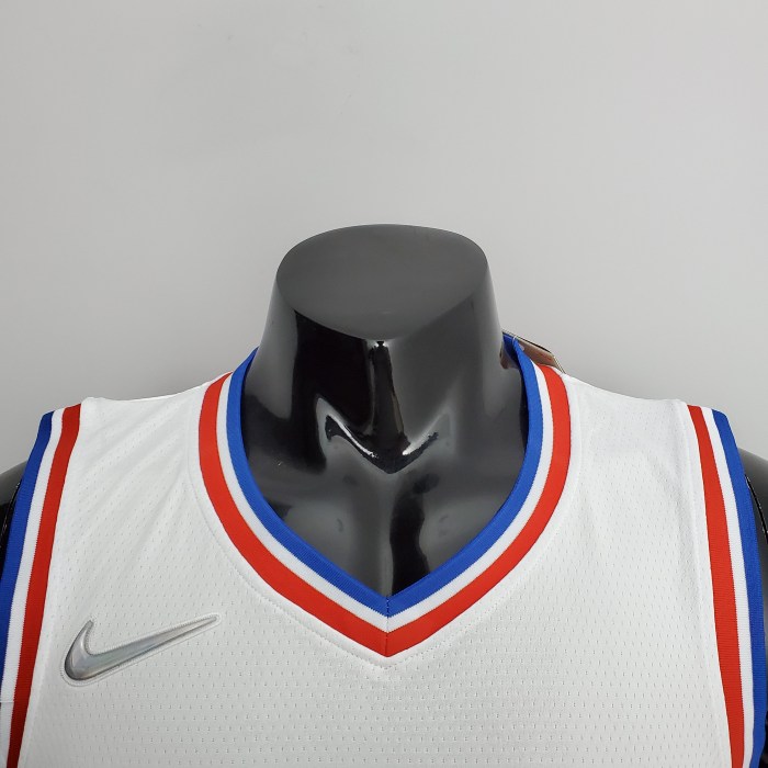 Dwight Howard Philadelphia 76ers 75th Anniversary Swingman Jersey White