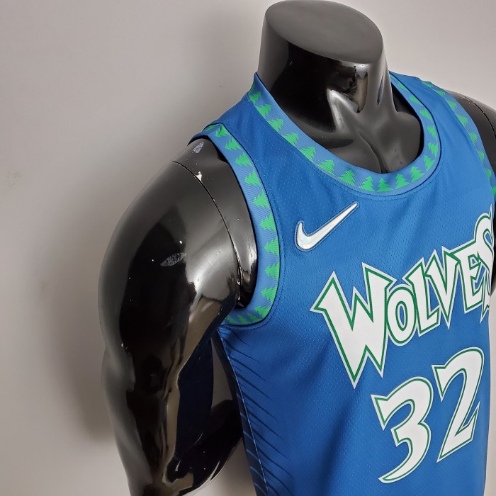 Karl-Anthony Towns Minnesota Timberwolves 75th Anniversary 2022 Swingman Jersey Blue