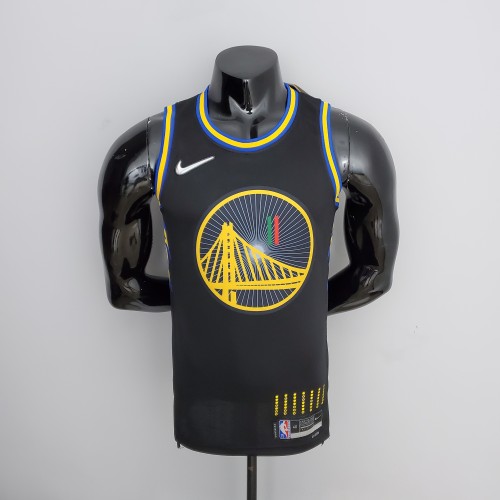 Klay Thompson Golden State Warriors 75th Anniversary Swingman Jersey  Mexico Edition Black